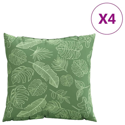 Travesseiros Decorativos 4 pcs Multicolor 40 x 40 cm tecido