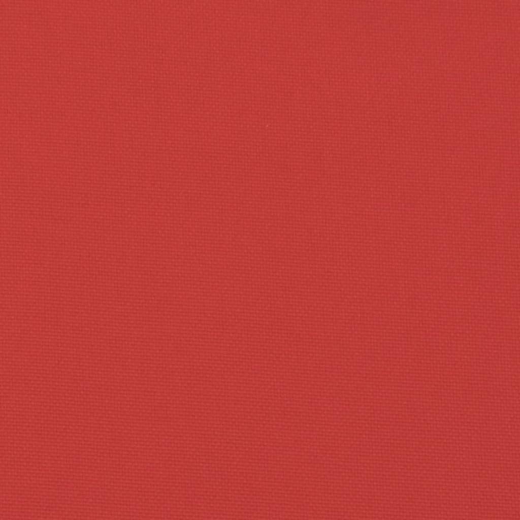 Almofadas de sofá 4 pcs 50x50 cm tecido vermelho