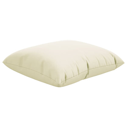 Almofadas de sofá 4 pcs 60x60 cm tecido cor creme