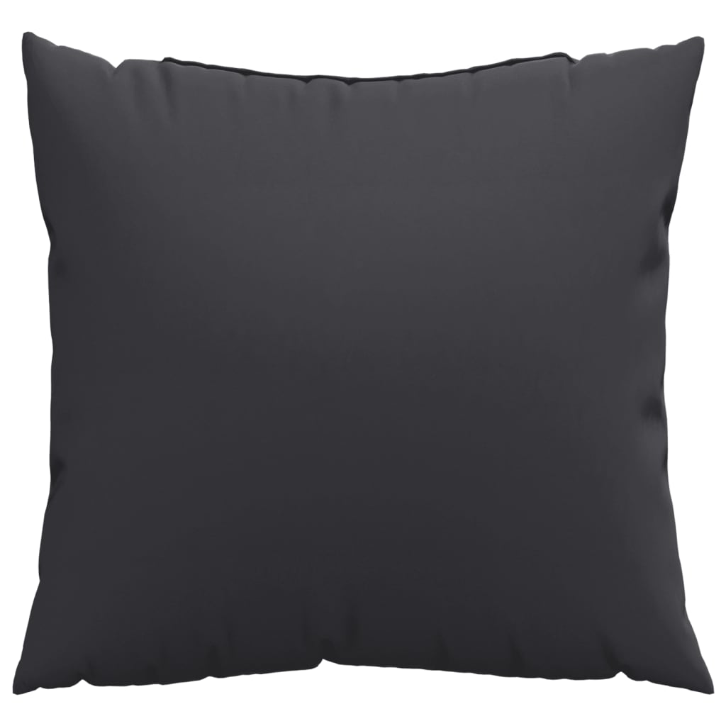 Almofadas de sofá 4 pcs 60x60 cm tecido preto