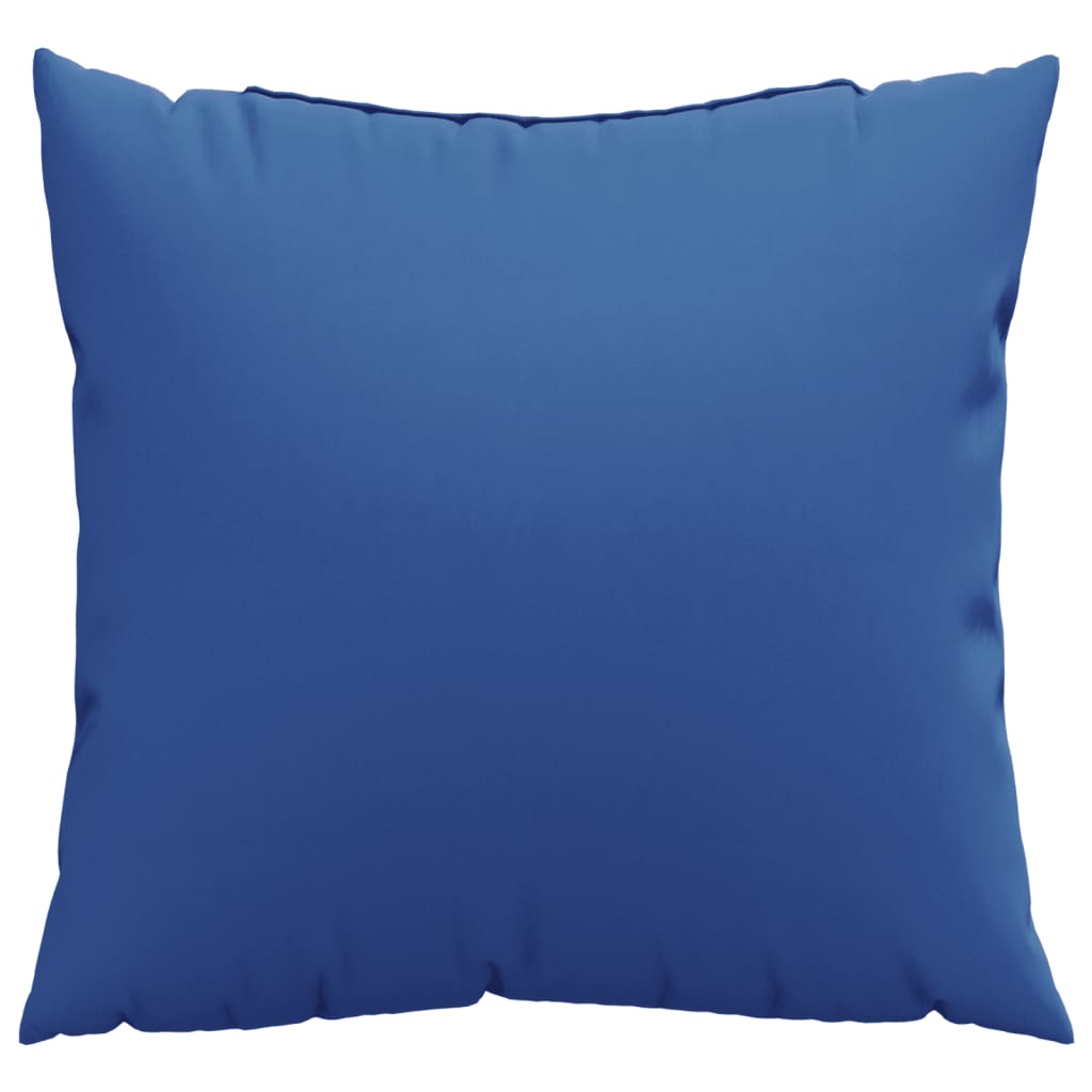 Almofadas de sofá 4 pcs 60x60 cm tecido azul