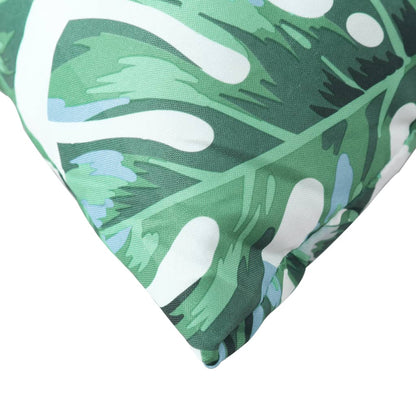 Almofadas de sofá 4 pcs 60x60 cm tecido padrão de folhas