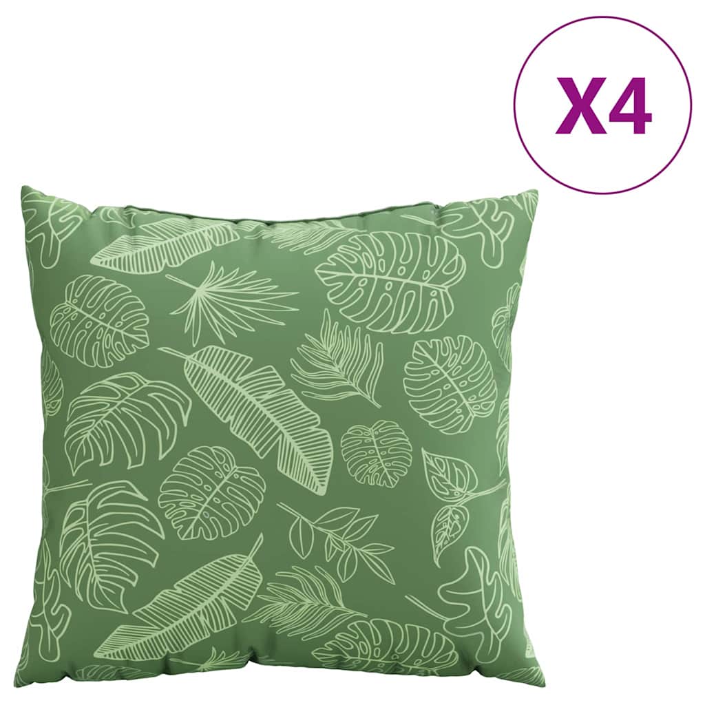 Almofadas Decorativas 4 pcs Multicolor 60 x 60 cm tecido