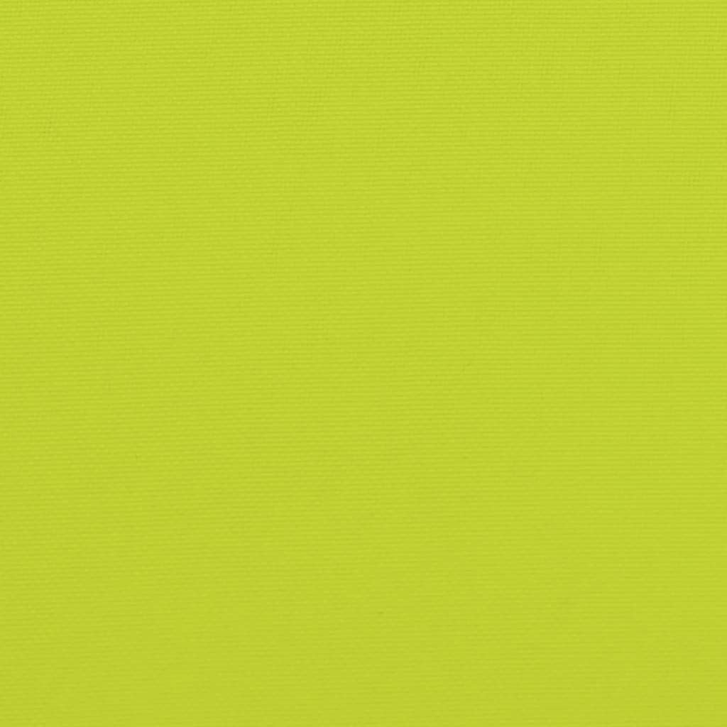 Almofadão p/ sofá de paletes 80x80x12 cm tecido verde brilhante