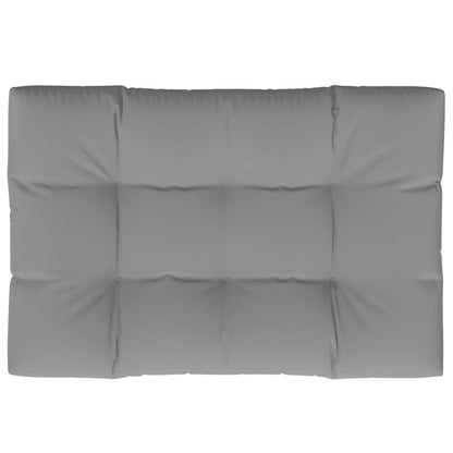 Almofadão para sofá de paletes 120x80x12 cm tecido cinza