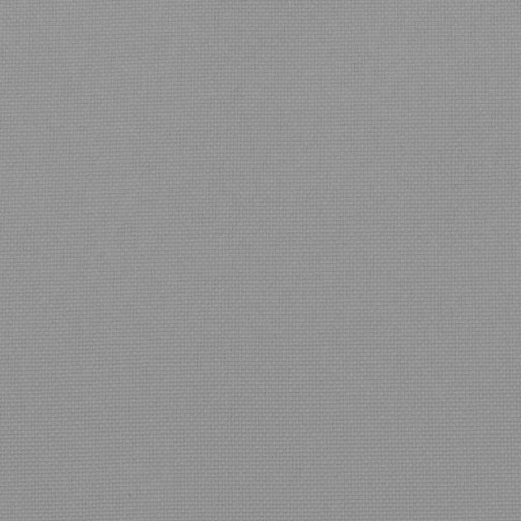 Almofadão para sofá de paletes 120x80x12 cm tecido cinza