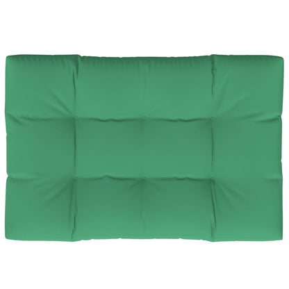 Almofadão para sofá de paletes 120x80x12 cm tecido verde