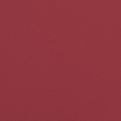 Almofadão p/ sofá de paletes 120x80x12 cm tecido vermelho tinto