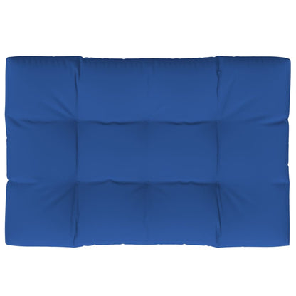 Almofadão para sofá de paletes 120x80x12 cm tecido azul real