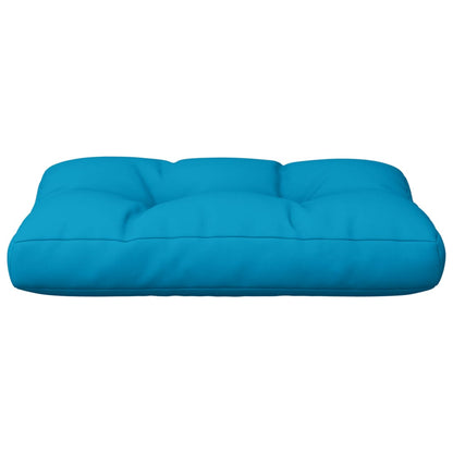 Almofadão para sofá de paletes 50x40x12 cm tecido azul-claro
