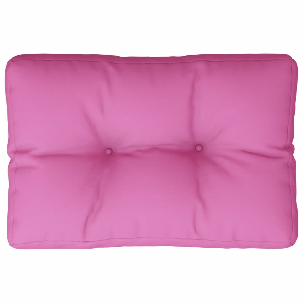 Almofadão paletes 60x40x12 cm tecido rosa