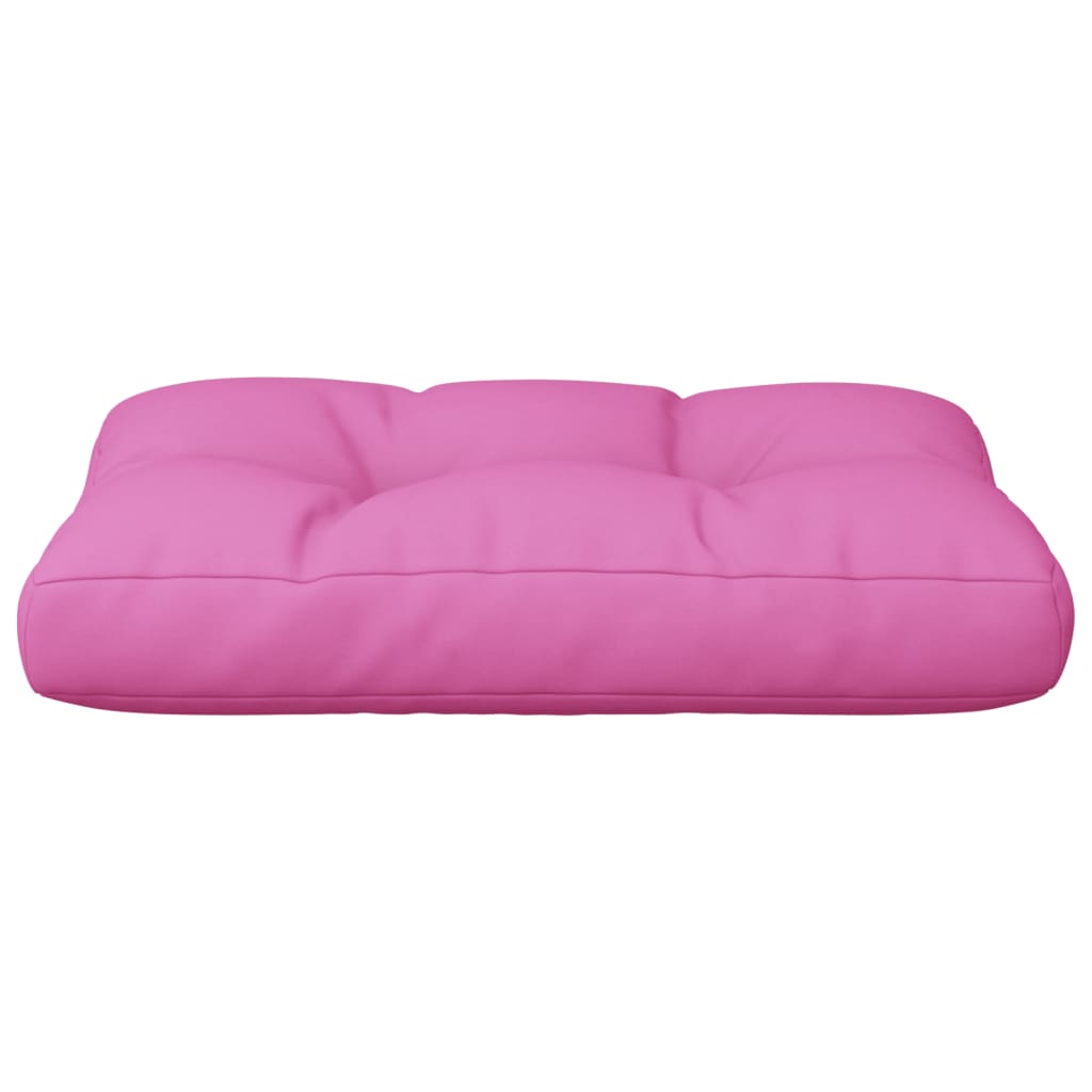 Almofadão paletes 60x40x12 cm tecido rosa