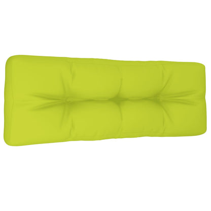 Almofadão p/ sofá de paletes 120x40x12cm tecido verde brilhante