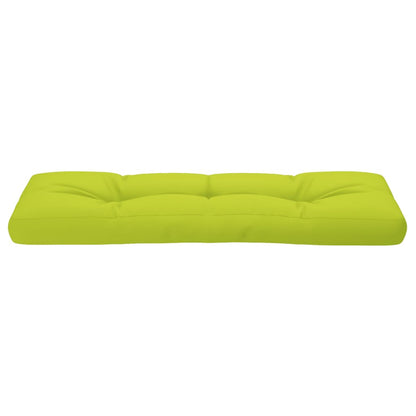 Almofadão p/ sofá de paletes 120x40x12cm tecido verde brilhante