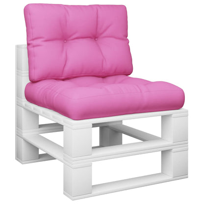 Almofadões para paletes 2 pcs tecido rosa