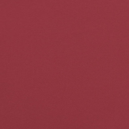 Almofadões para móveis de paletes 2 pcs tecido vermelho tinto