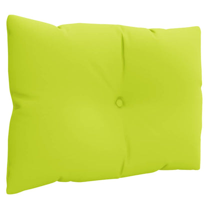 Almofadões para móveis de paletes 3 pcs tecido verde brilhante