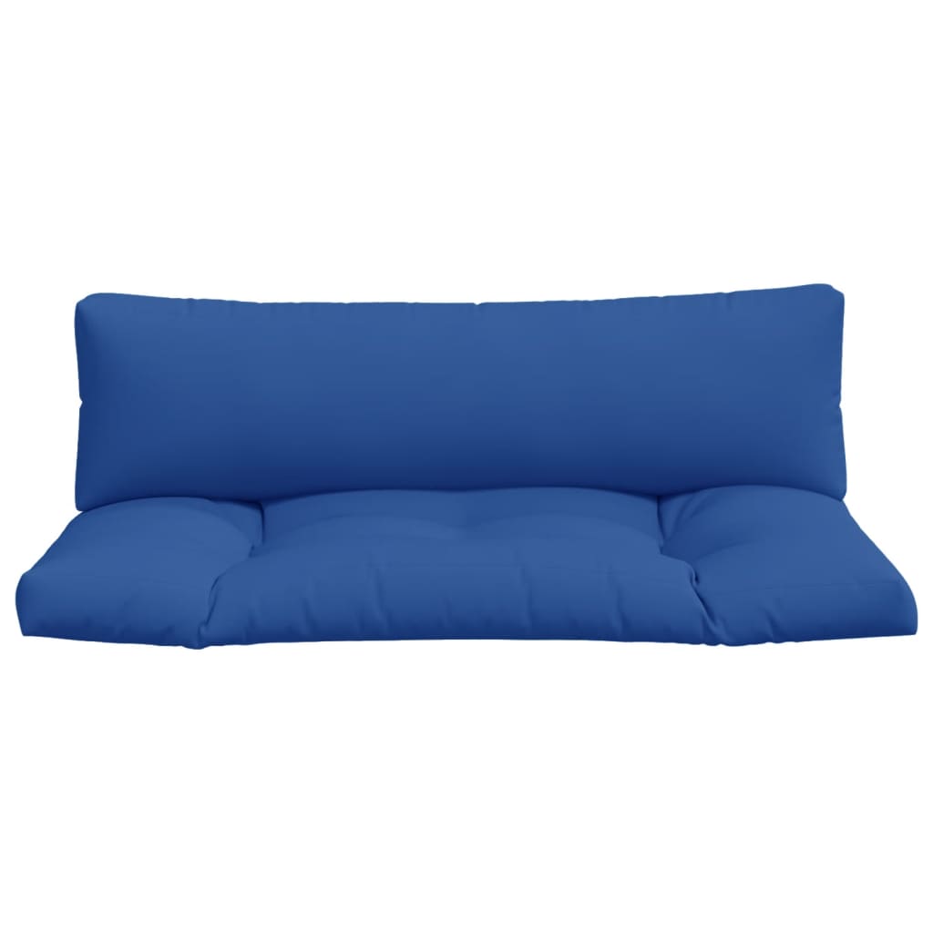 Almofadões para paletes 2 pcs tecido azul