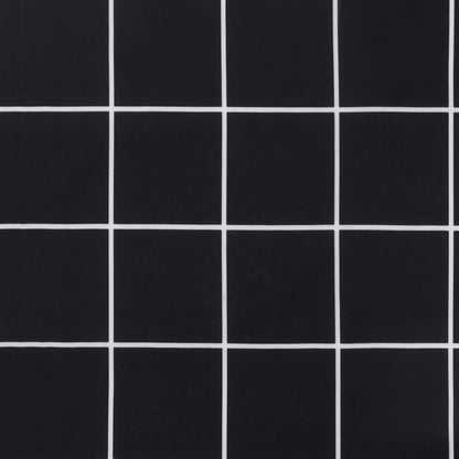 Almofadões p/ paletes 2 pcs tecido oxford padrão xadrez preto