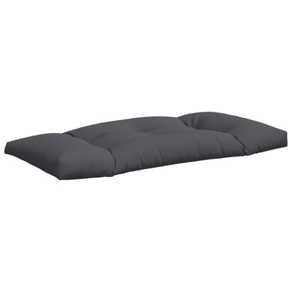 Almofadões de paletes 3 pcs tecido antracite