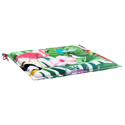 Almofadões p/ cadeira 6pcs 40x40x4 cm tecido multicor