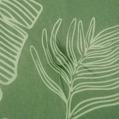 Almofadões p/ cadeira 4pcs 40x40x4cm tecido padrão folhas