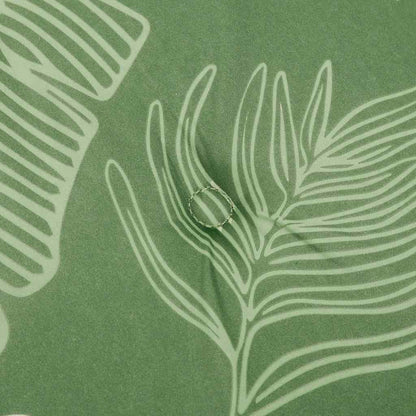 Almofadões p/ cadeira 6pcs 40x40x4cm tecido padrão folhas