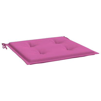 Almofadões p/ cadeira 4pcs 40x40x4 cm tecido rosa