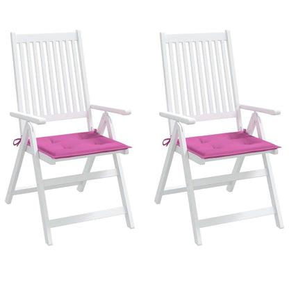 Almofadões p/ cadeira 2pcs 50x50x4cm tecido rosa