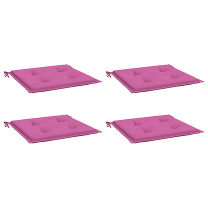 Almofadões p/ cadeira 4pcs 50x50x4cm tecido rosa