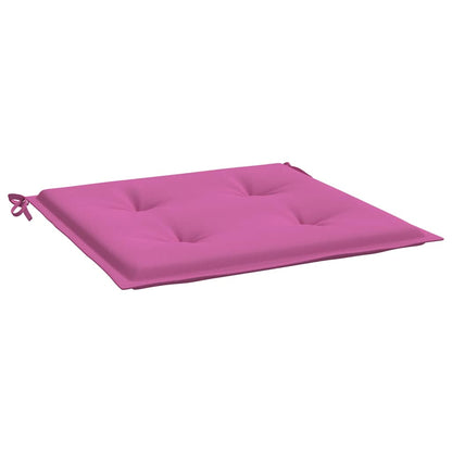 Almofadões p/ cadeira 4pcs 50x50x4cm tecido rosa