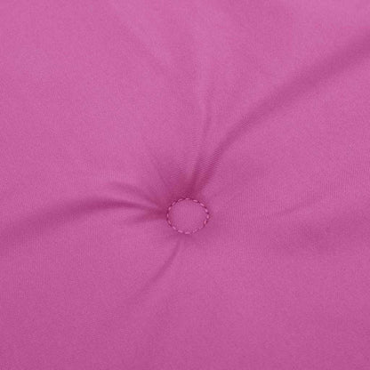Almofadões p/ cadeira 4pcs 50x50x4cm tecido rosa