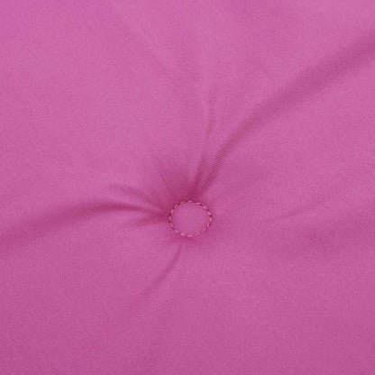 Almofadões p/ cadeira 6pcs 50x50x4cm tecido rosa
