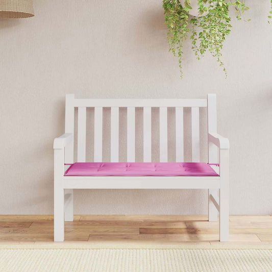 Travesseiro para Banco de Jardim Rosa 120 x 50 x 4 cm