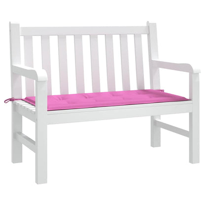 Travesseiro para Banco de Jardim Rosa 120 x 50 x 4 cm