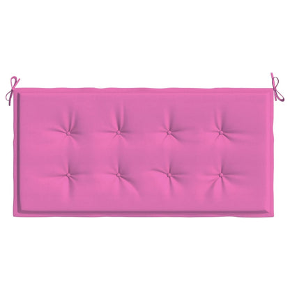 Travesseiro para Banco de Jardim Rosa 120 x 50 x 4 cm