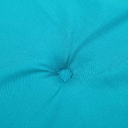 Travesseiro para Banco de Jardim Turquesa 120 x 50 x 4 cm