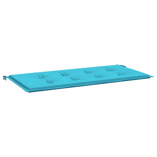 Travesseiro para Banco de Jardim Turquesa 120 x 50 x 4 cm