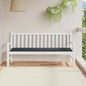 Travesseiro para Banco de Jardim Xadrez Preto 180 x 50 x 4 cm