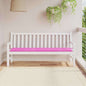 Travesseiro para Banco de Jardim Rosa 180 x 50 x 4 cm