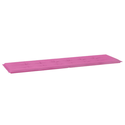 Travesseiro para Banco de Jardim Rosa 180 x 50 x 4 cm