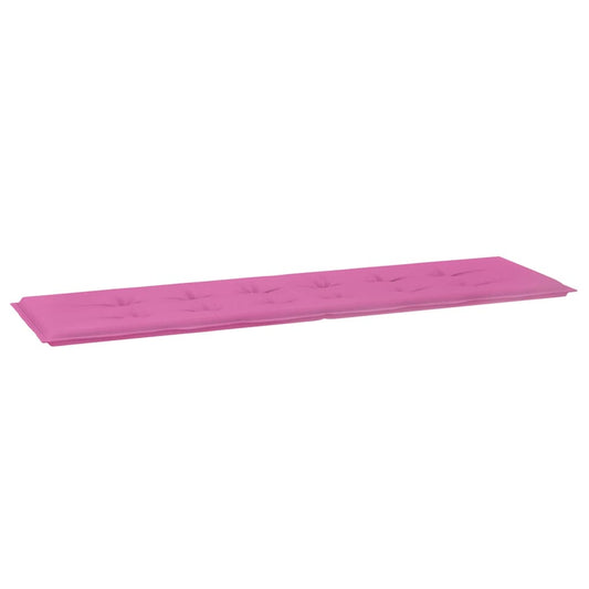 Travesseiro para Banco de Jardim Rosa 180 x 50 x 4 cm