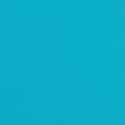 Almofadão p/ banco de jardim 200x50x4 cm tecido turquesa