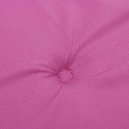 Almofadões p/ cadeira de encosto baixo 6 pcs tecido rosa