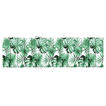 Almofada para Espreguiçadeira Solar Verde 200 x 70 x 4 cm
