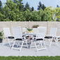 Almofadões de cadeira 6 pcs 50x50x7 cm tecido oxford antracite