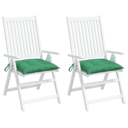 Almofadões para móveis de paletes 2 pcs tecido oxford verde