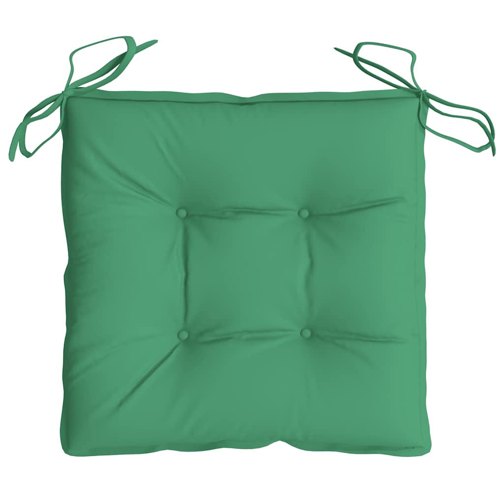 Almofadões para móveis de paletes 2 pcs tecido oxford verde