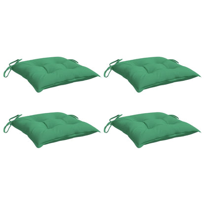 Almofadões para móveis de paletes 4 pcs tecido oxford verde
