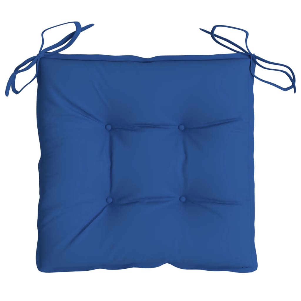 Almofadões para móveis de paletes 6 pcs tecido oxford azul